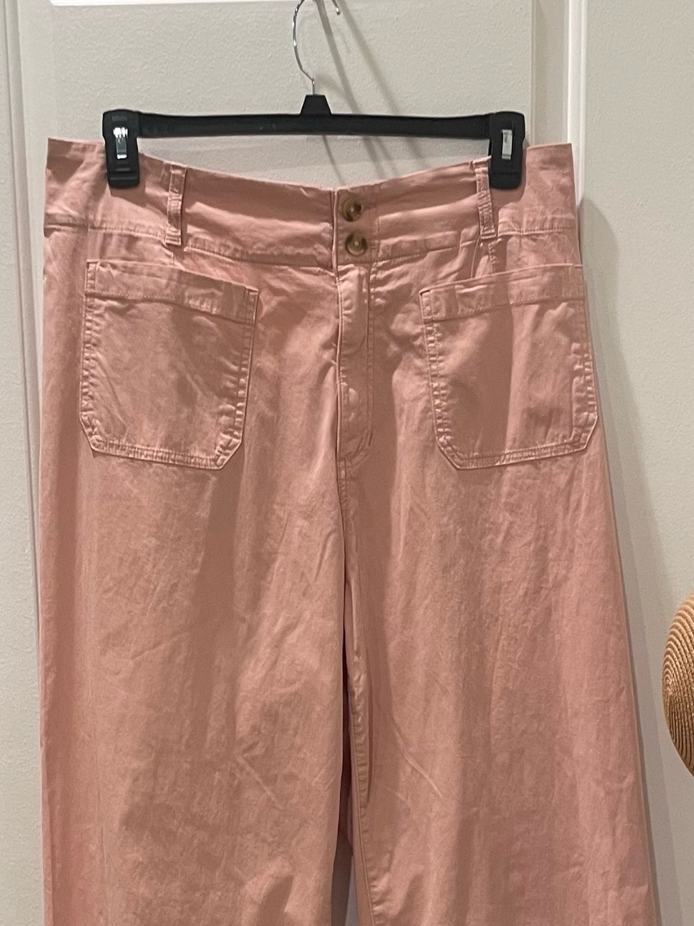 NEW…LC Lauren Conrad Super High-Rise Wide-Leg Crop Pants - Picture 2 of 4